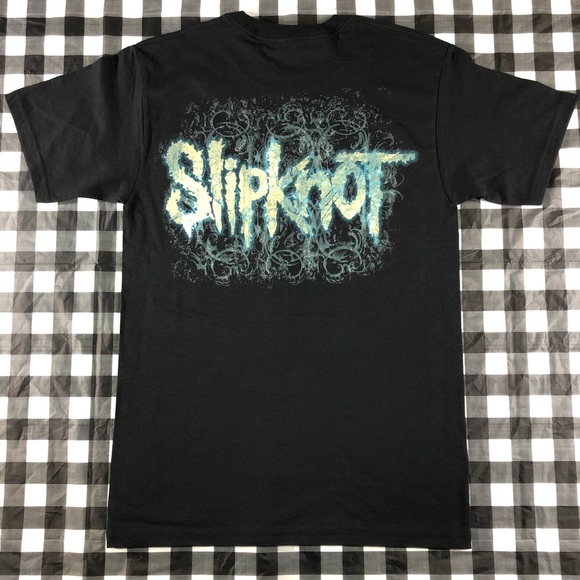 Slipknot Mask Faces 2007 Heavy Metal Rock Band Tee - Picture 2 of 9
